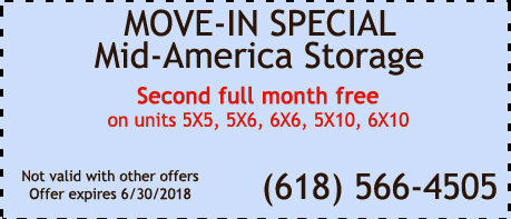 Move In Special Coupon for Belleville Storage Center in Belleville Illinois Move In Special Coupon for Belleville Storage Center in Belleville Illinois